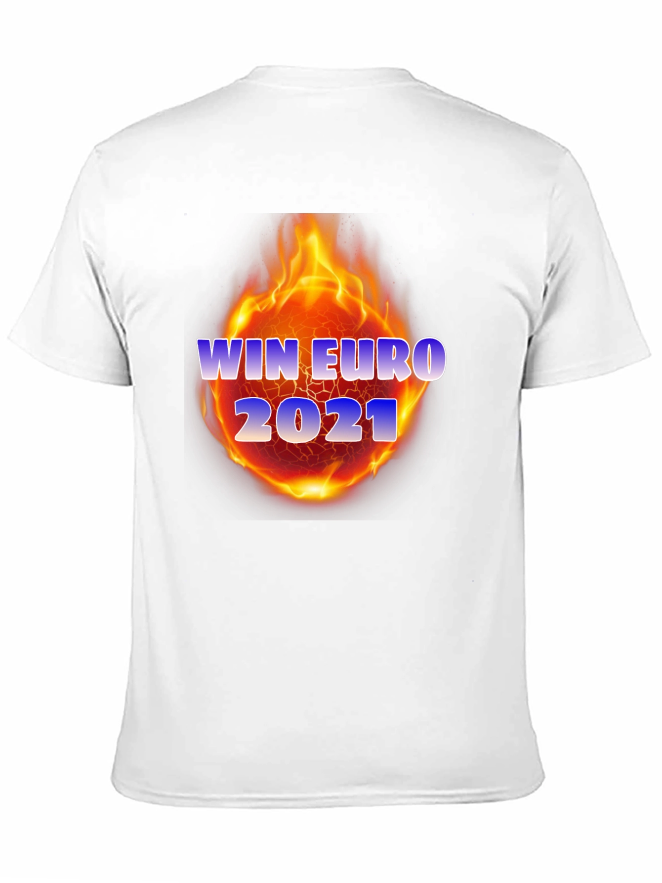 Win Euro 2021 T-Shirt - Flame Design