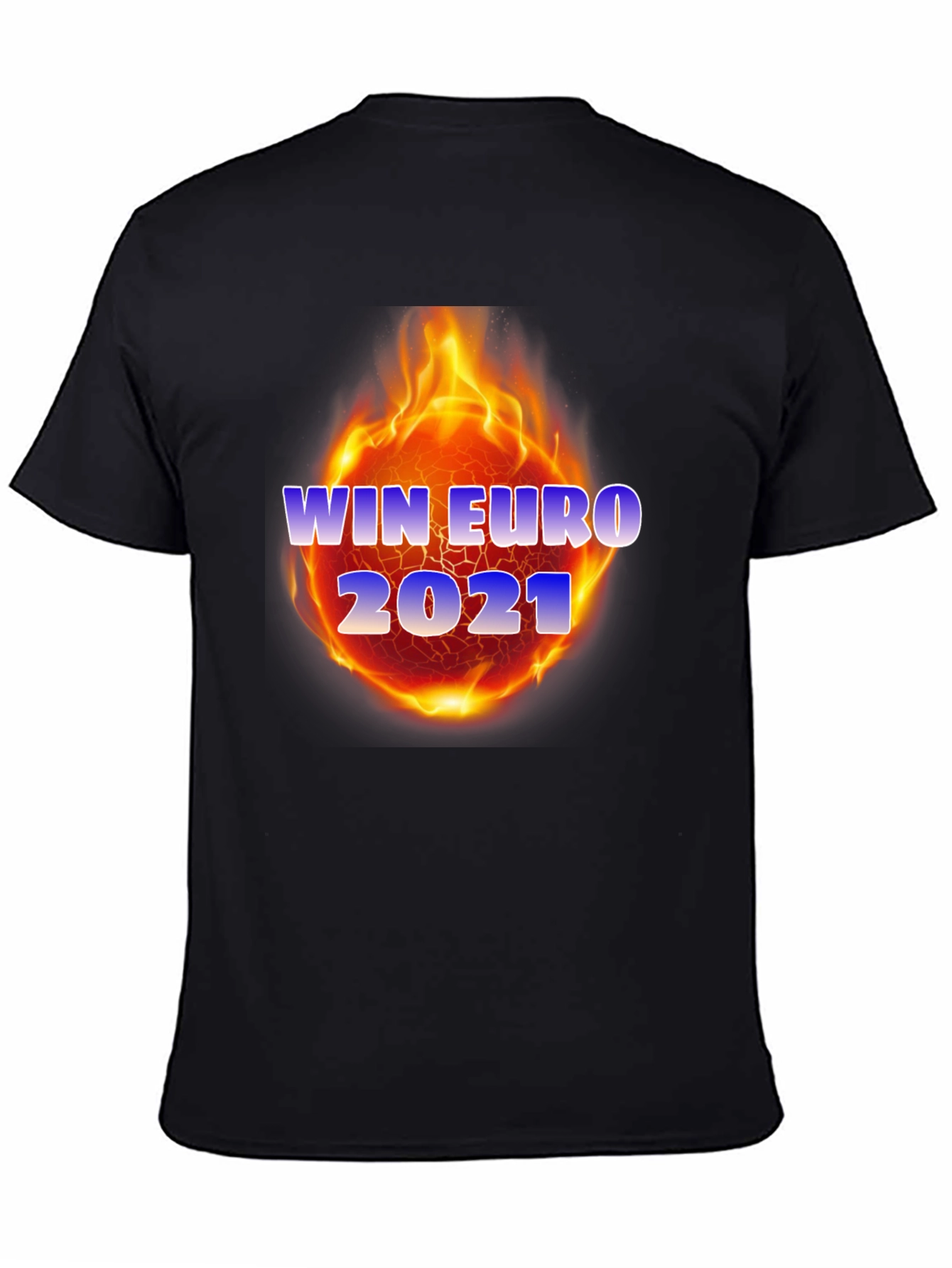 Win Euro 2021 T-Shirt - Flame Design