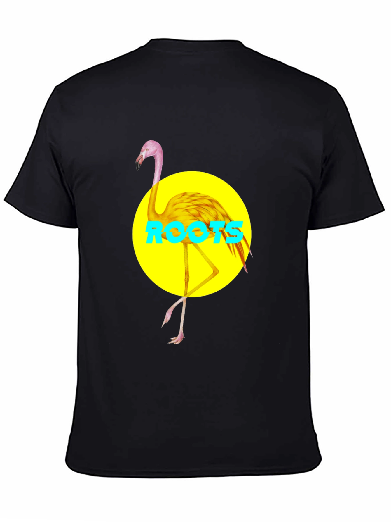 Flamingo Graphic Tee - Roots Design