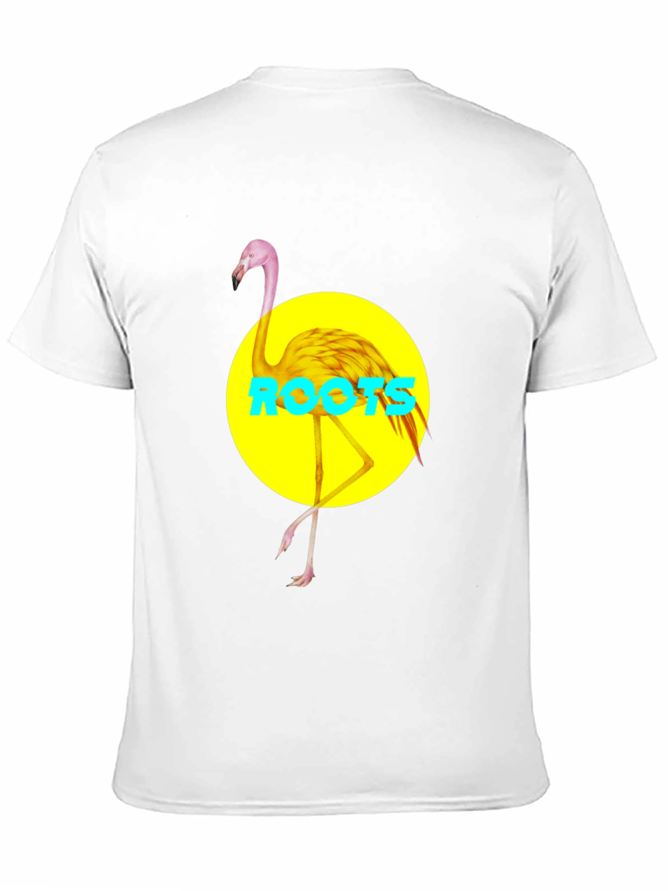 Flamingo Graphic Tee - Roots Design