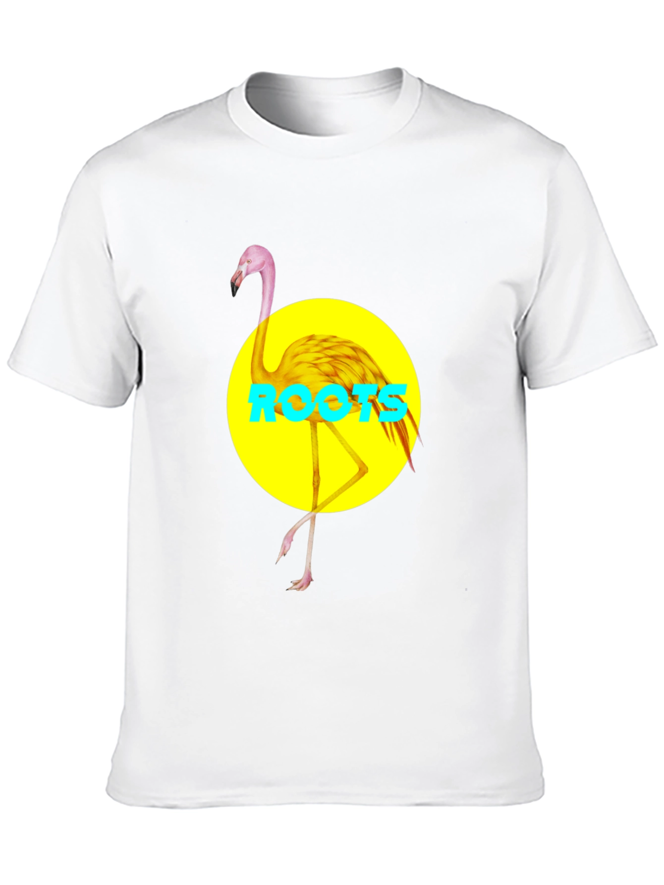 Flamingo Graphic Tee - Roots Design