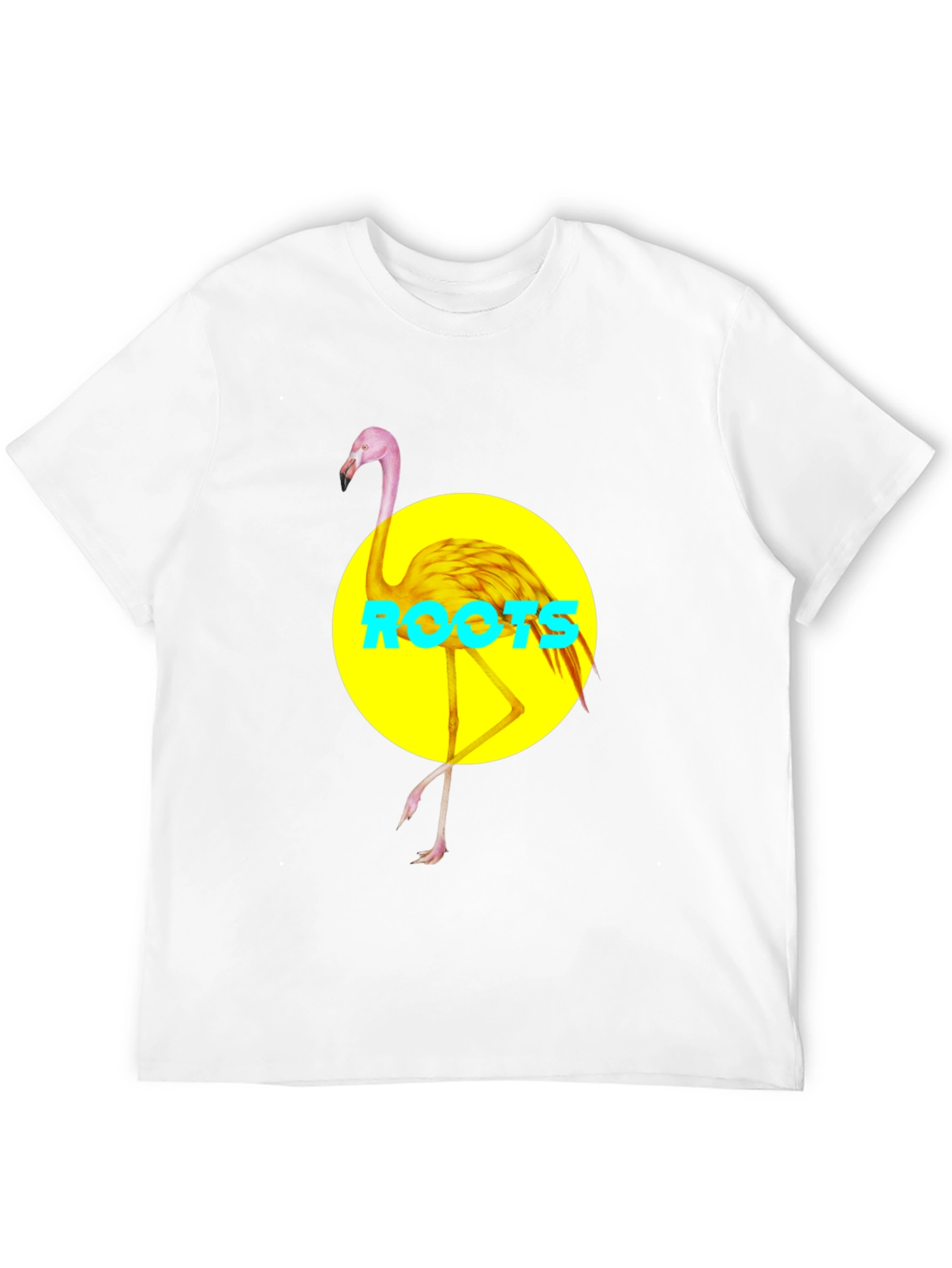 Flamingo Graphic Tee - Roots Design