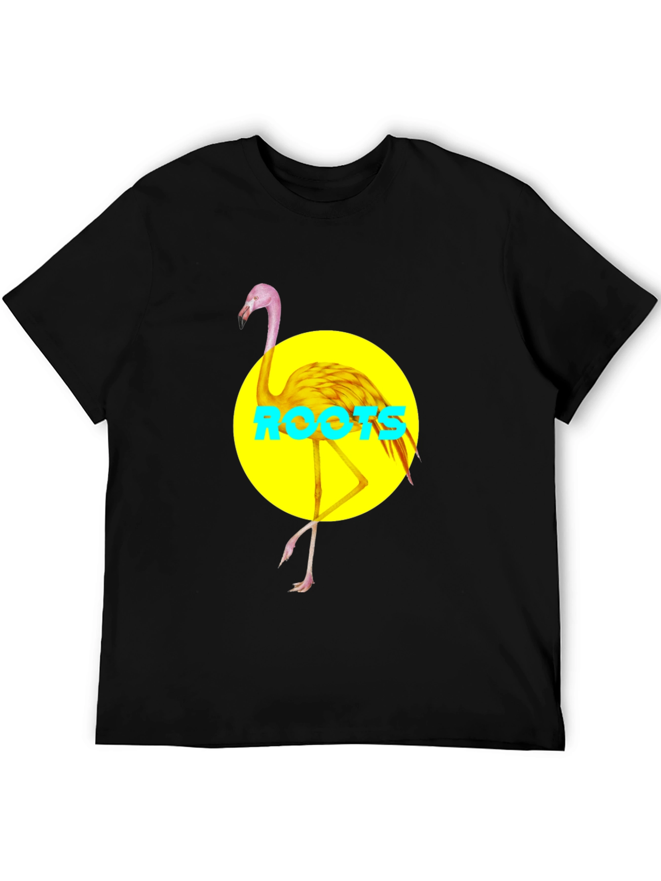 Flamingo Graphic Tee - Roots Design