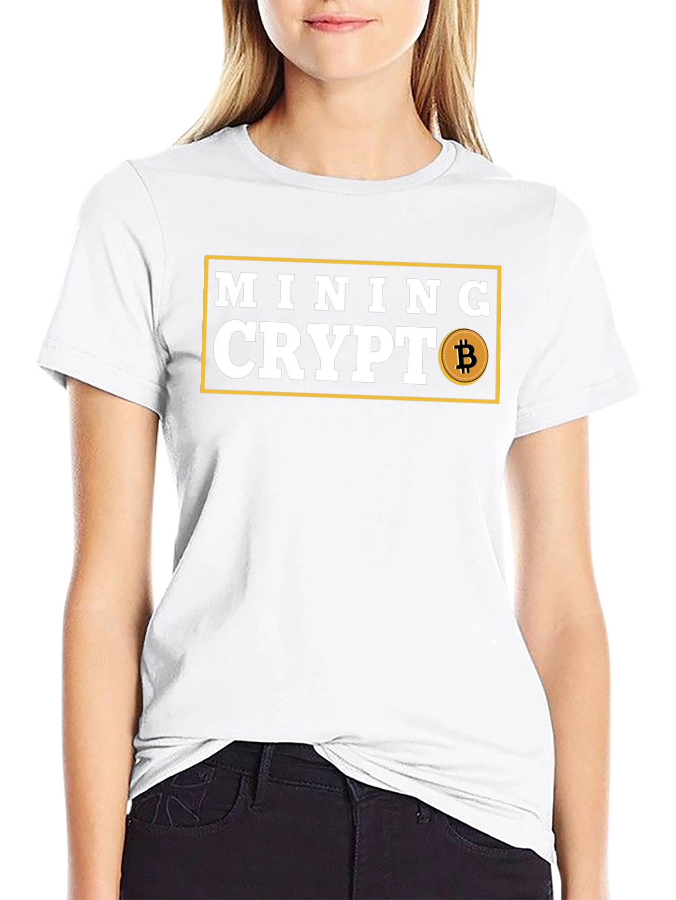Mining Crypto Bitcoin T-Shirt