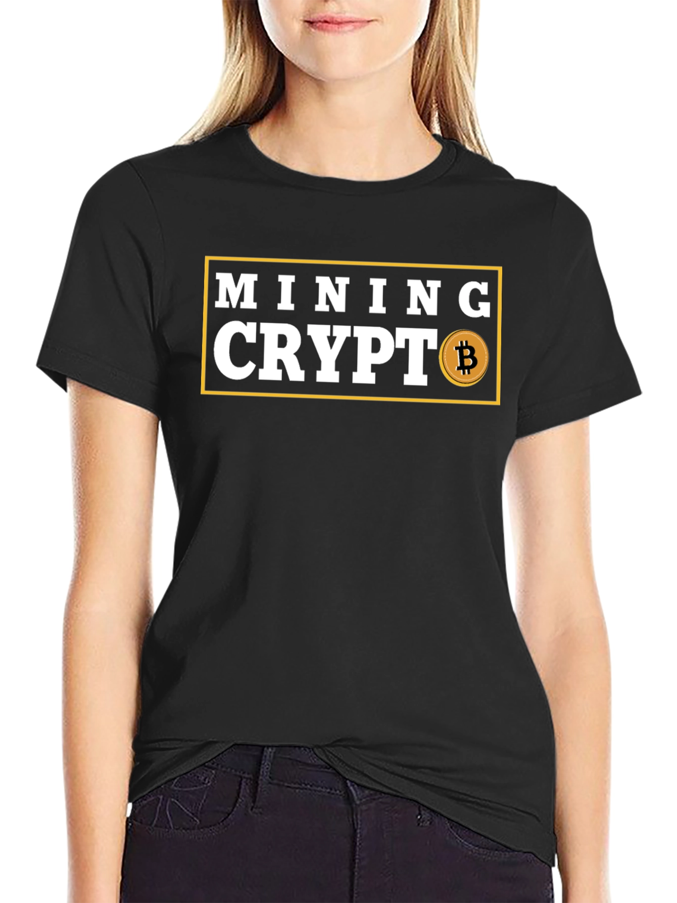 Mining Crypto Bitcoin T-Shirt