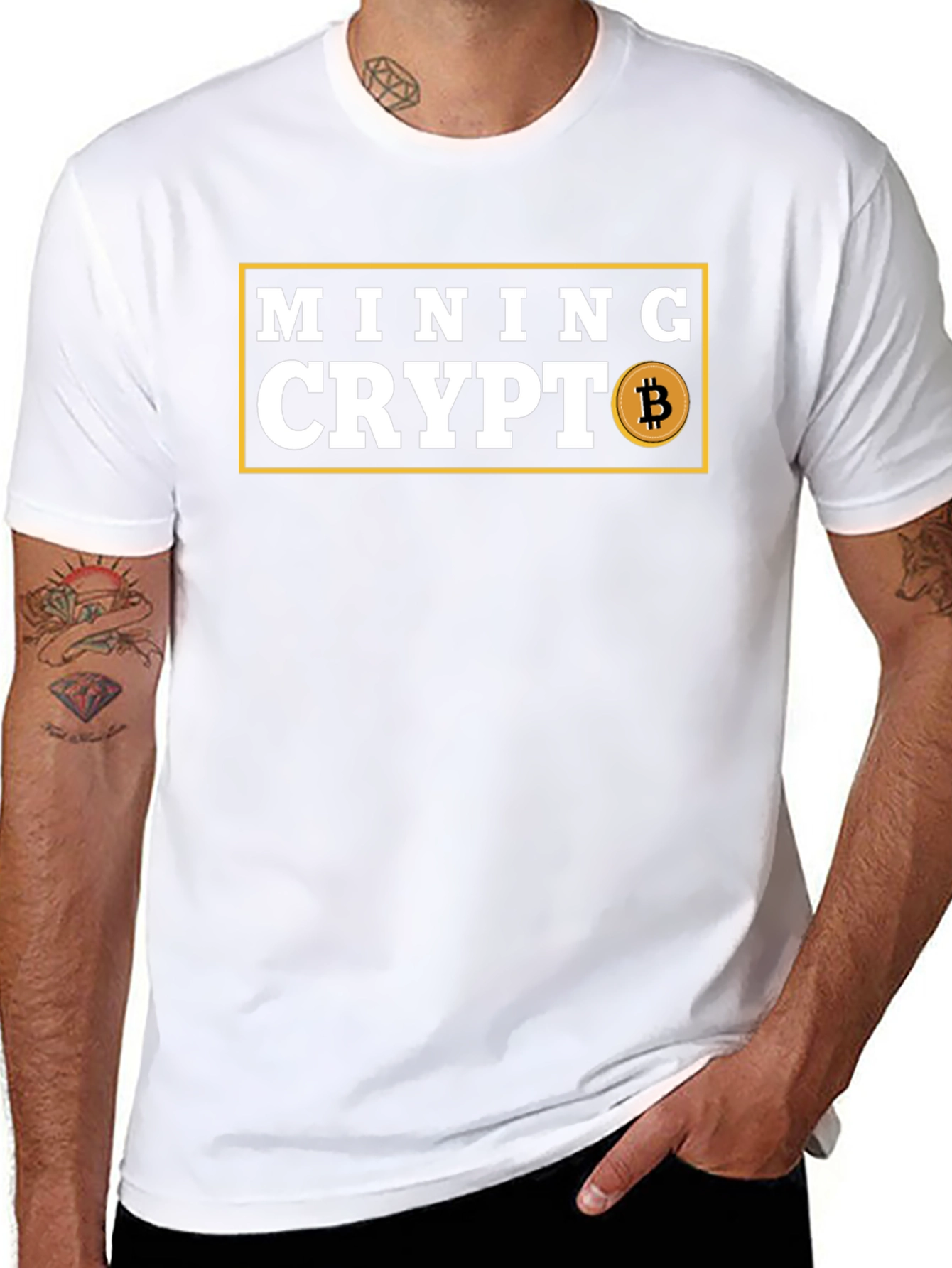 Mining Crypto Bitcoin T-Shirt