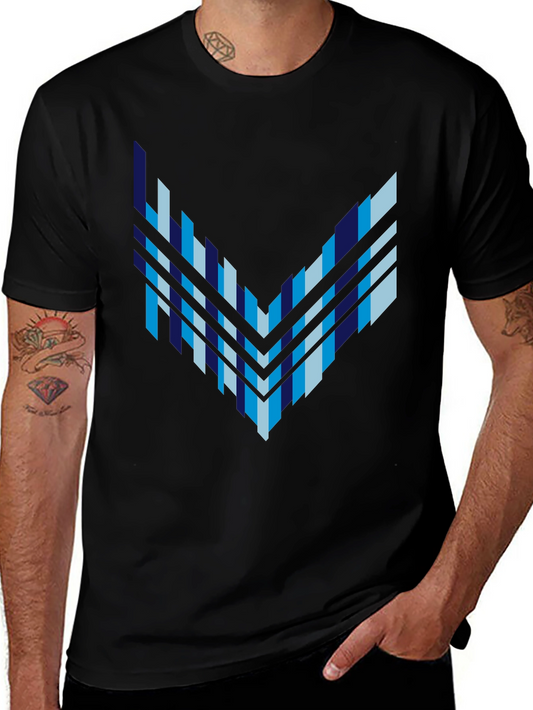 Abstract Geometric Arrow Graphic Tee