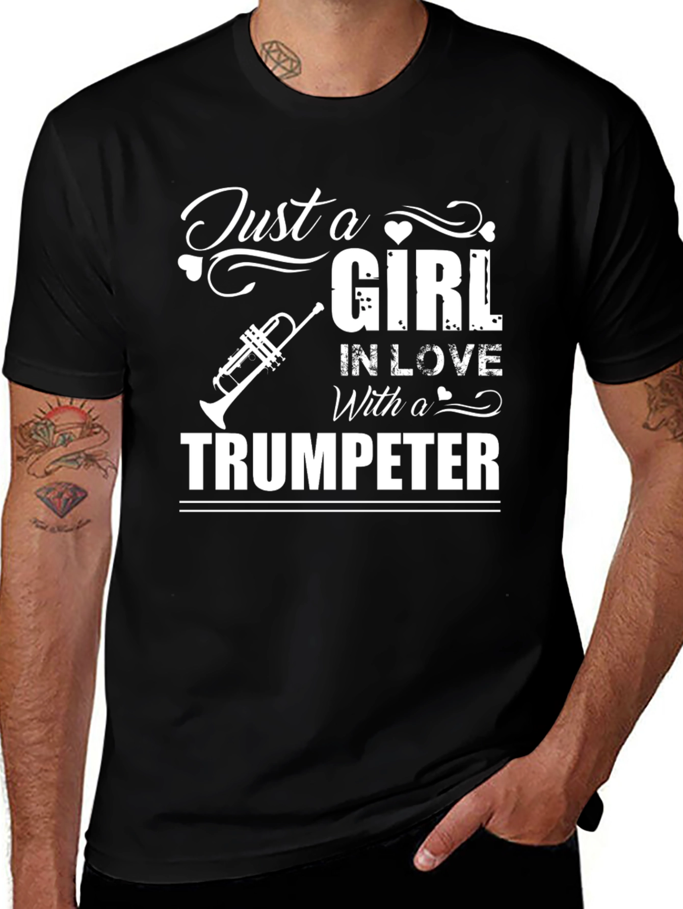 Just A Girl In Love With A Trumpeter T-Shirt