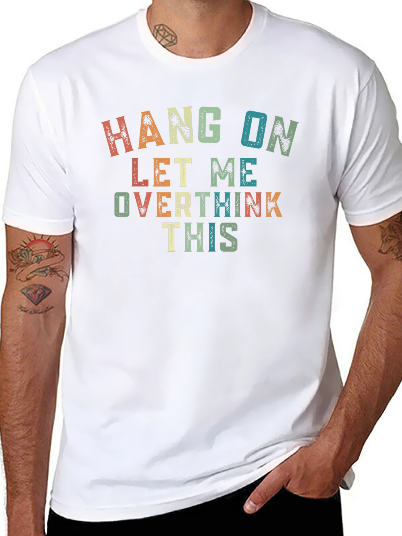 Overthinker Graphic T-Shirt - Funny Casual Tee