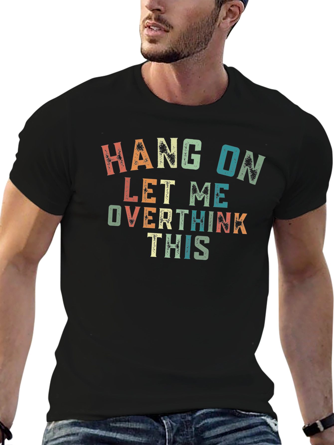 Overthinker Graphic T-Shirt - Funny Casual Tee