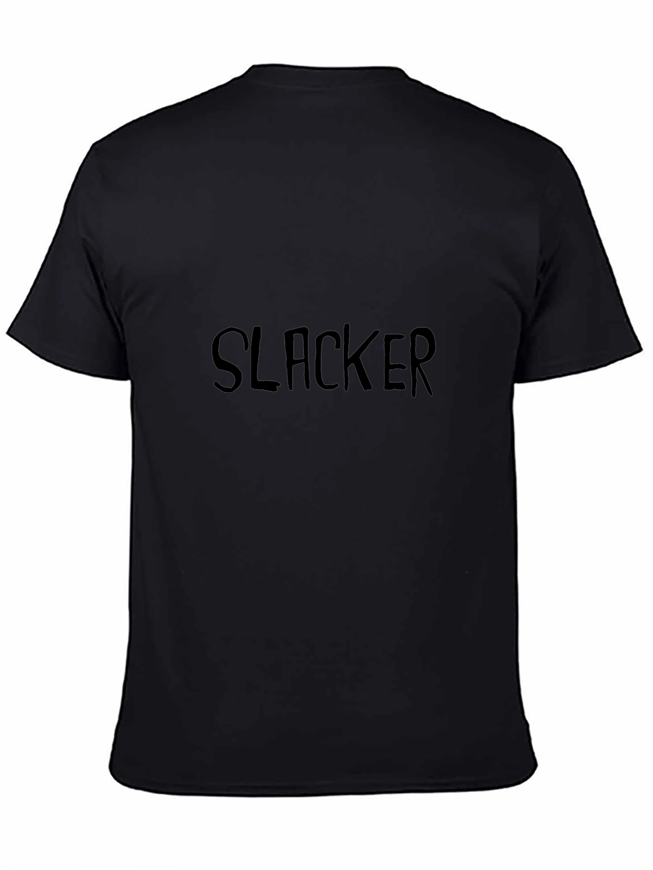 Slacker Black T-Shirt
