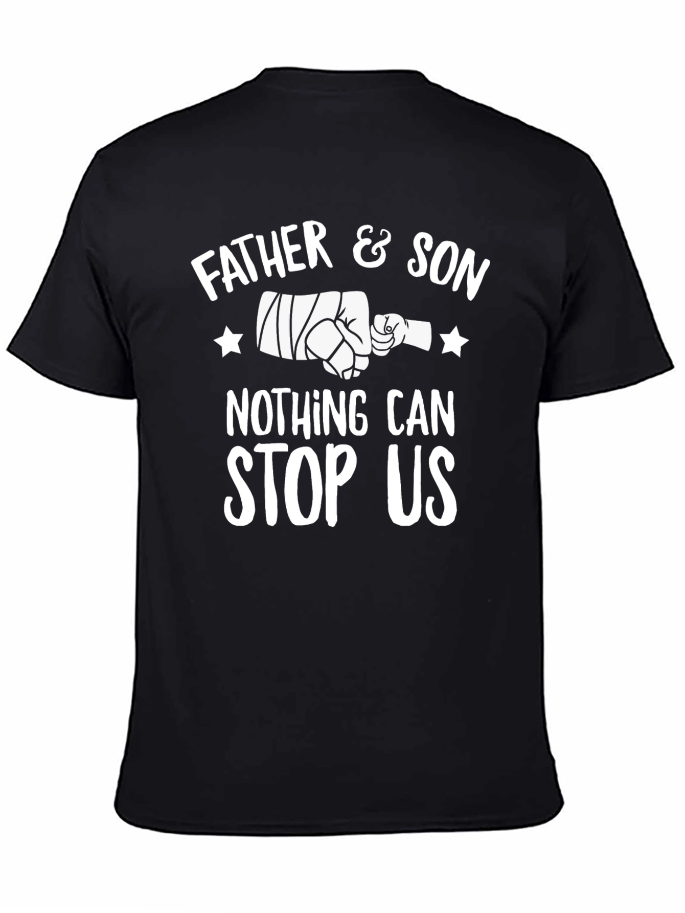 Father & Son Graphic Print Crew Neck T-Shirt