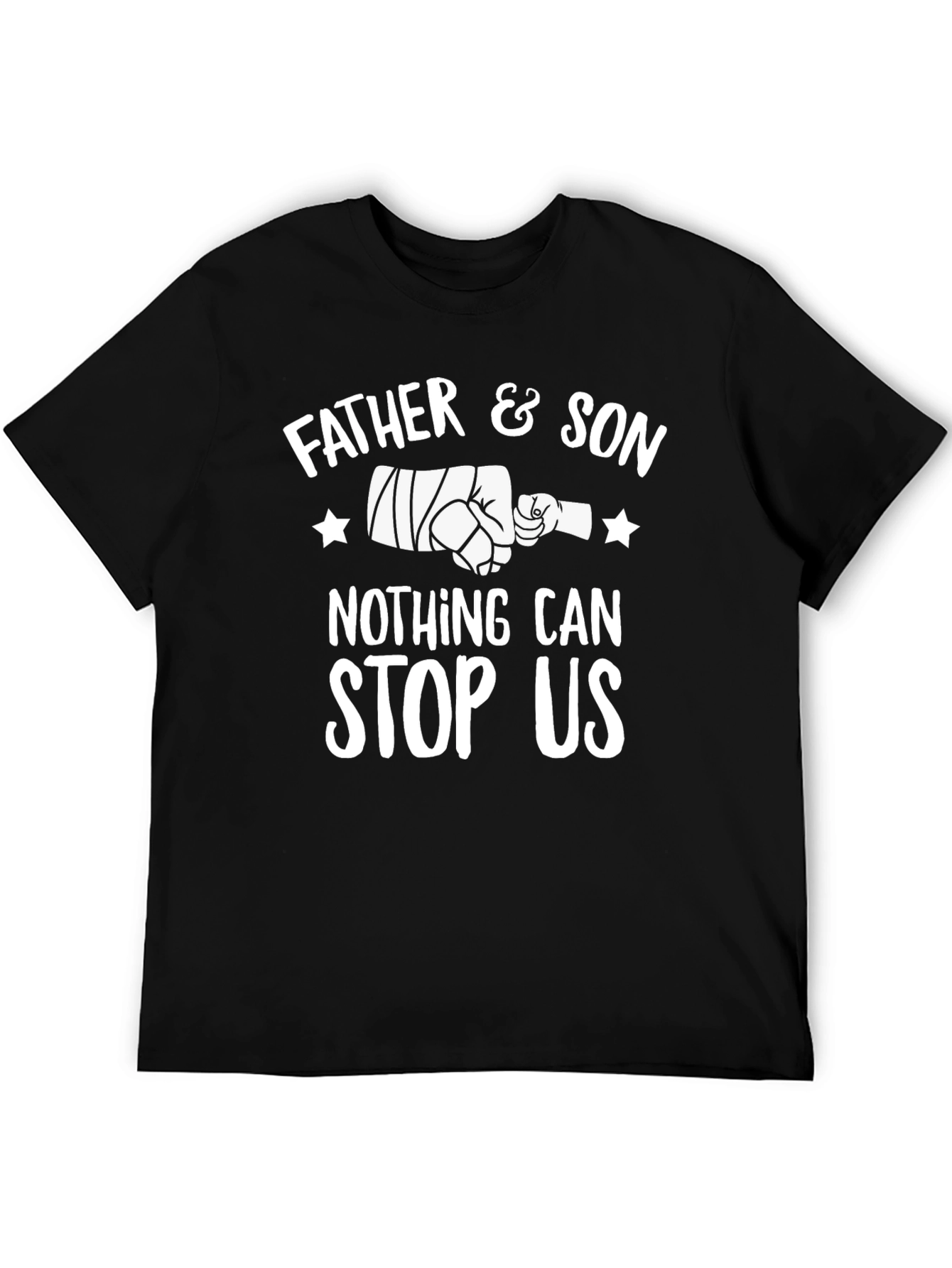 Father & Son Graphic Print Crew Neck T-Shirt