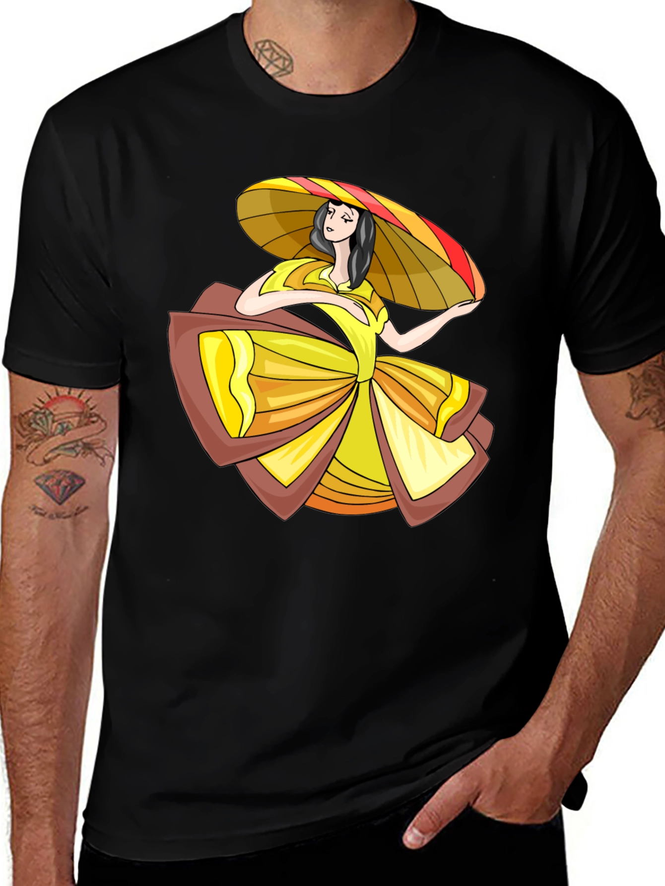 Whimsical Woman Graphic Tee