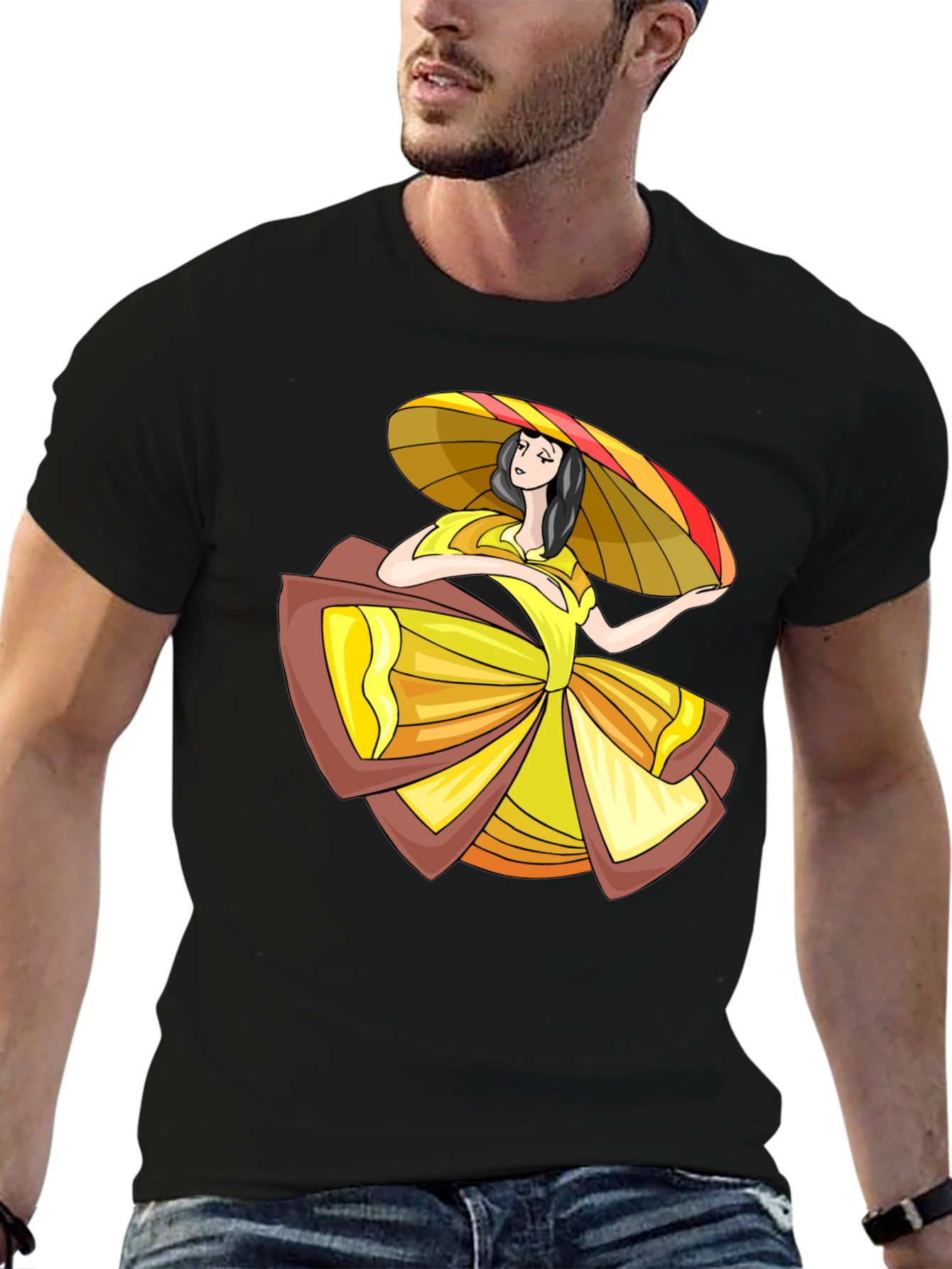 Whimsical Woman Graphic Tee