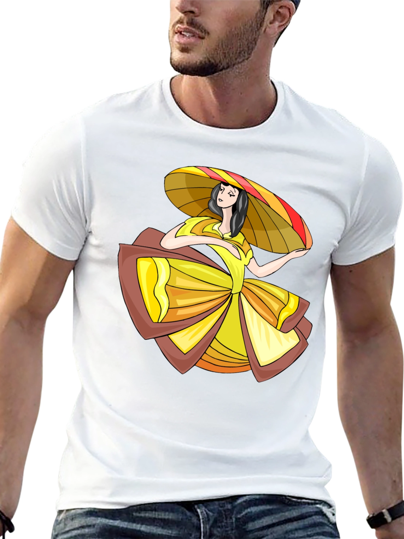 Whimsical Woman Graphic Tee
