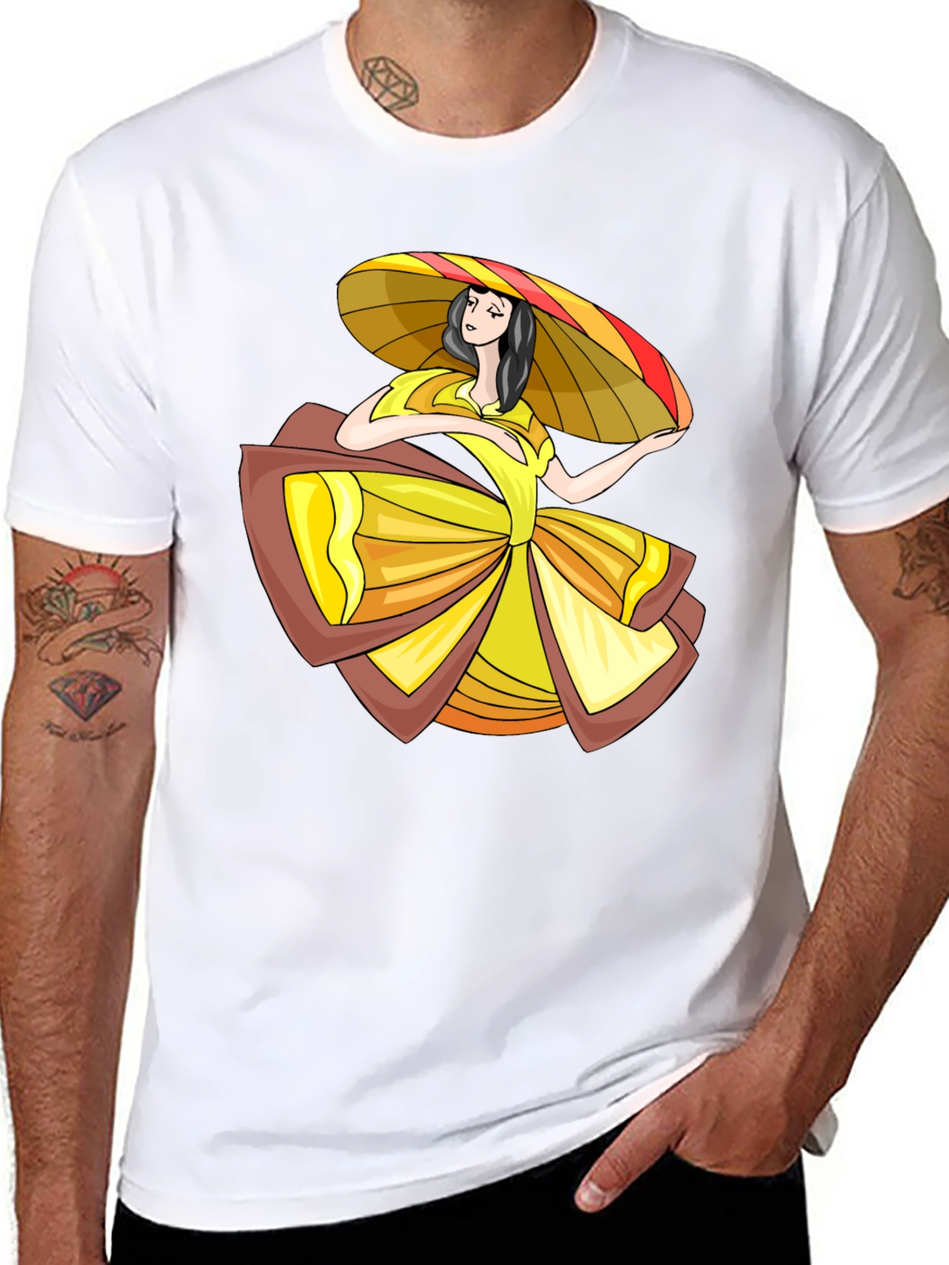 Whimsical Woman Graphic Tee