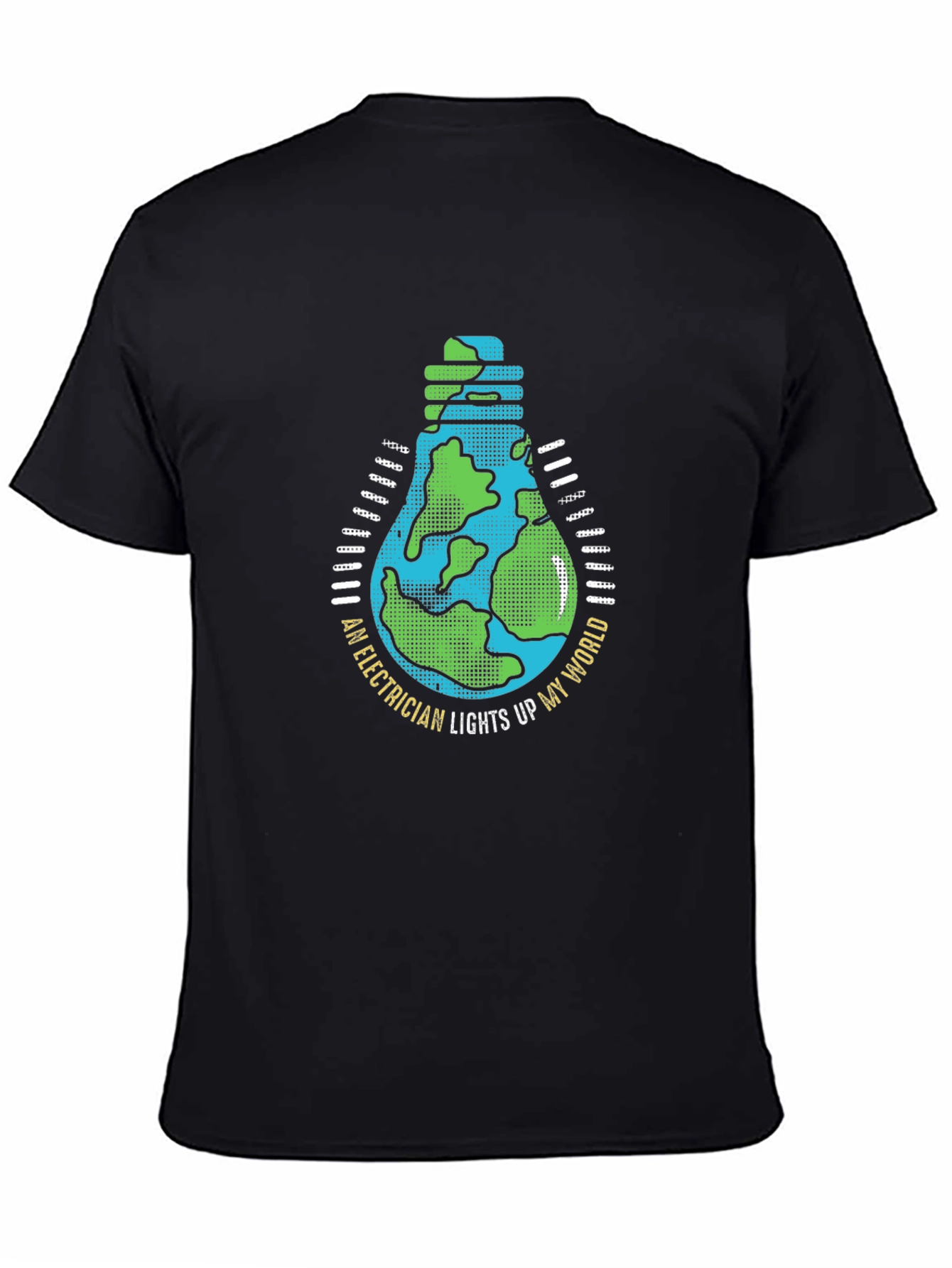 Electrician Lights Up My World T-Shirt