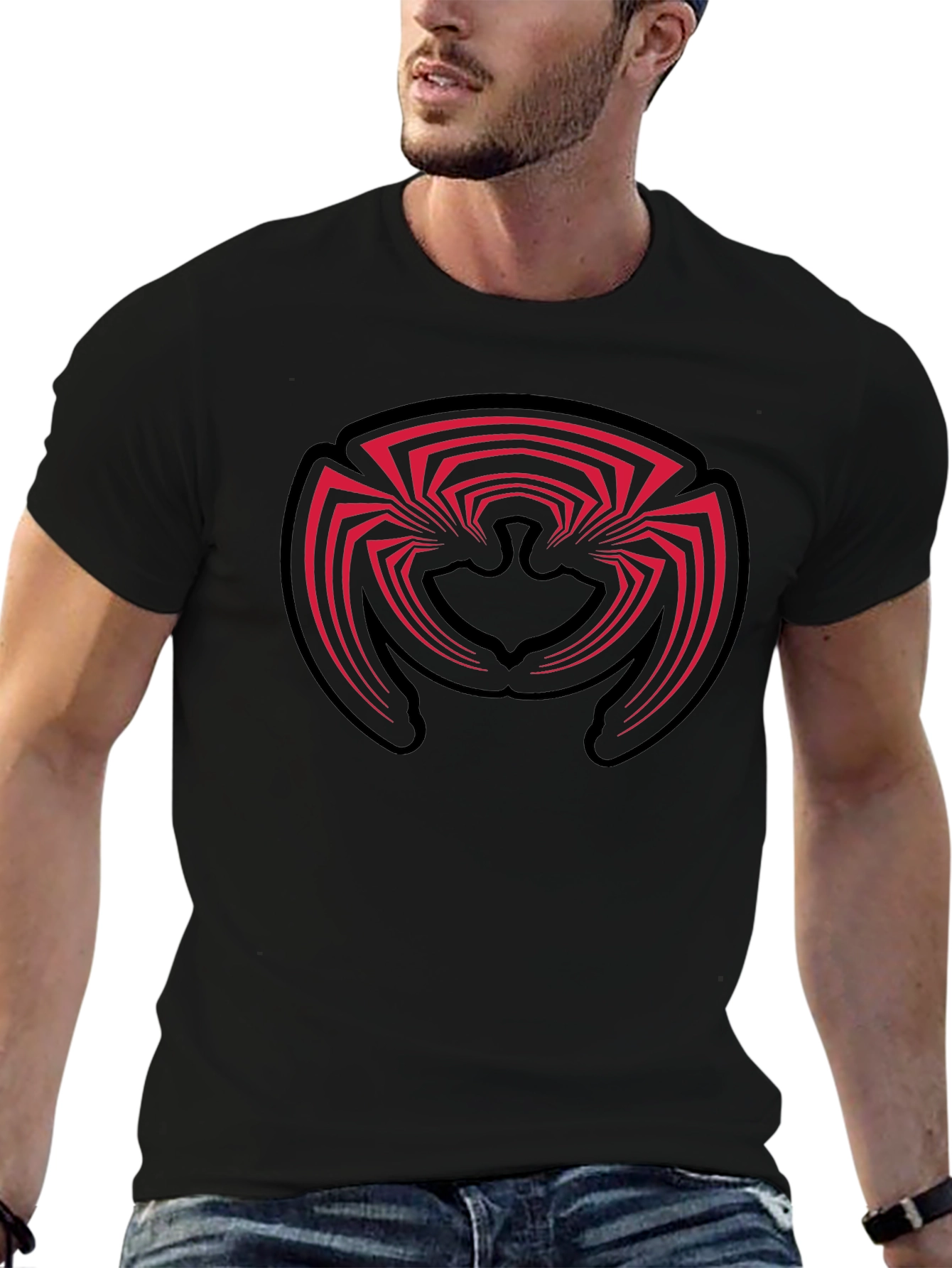 Spider Graphic Black T-Shirt