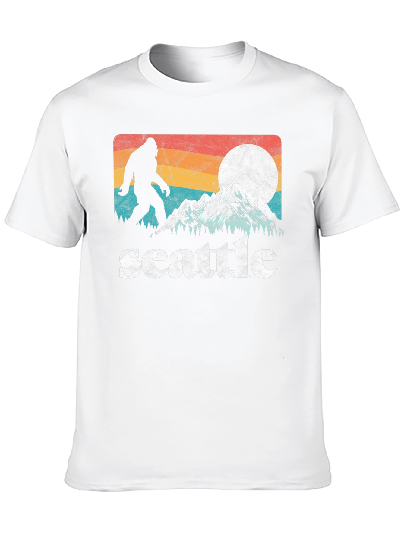 Seattle Bigfoot T-Shirt - Pacific Northwest Adventure Tee