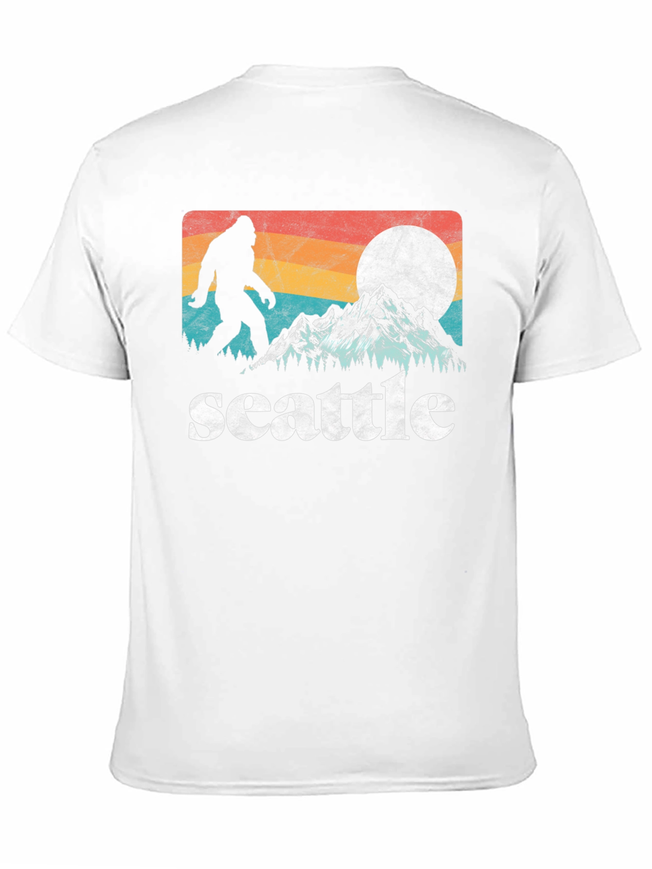 Seattle Bigfoot T-Shirt - Pacific Northwest Adventure Tee