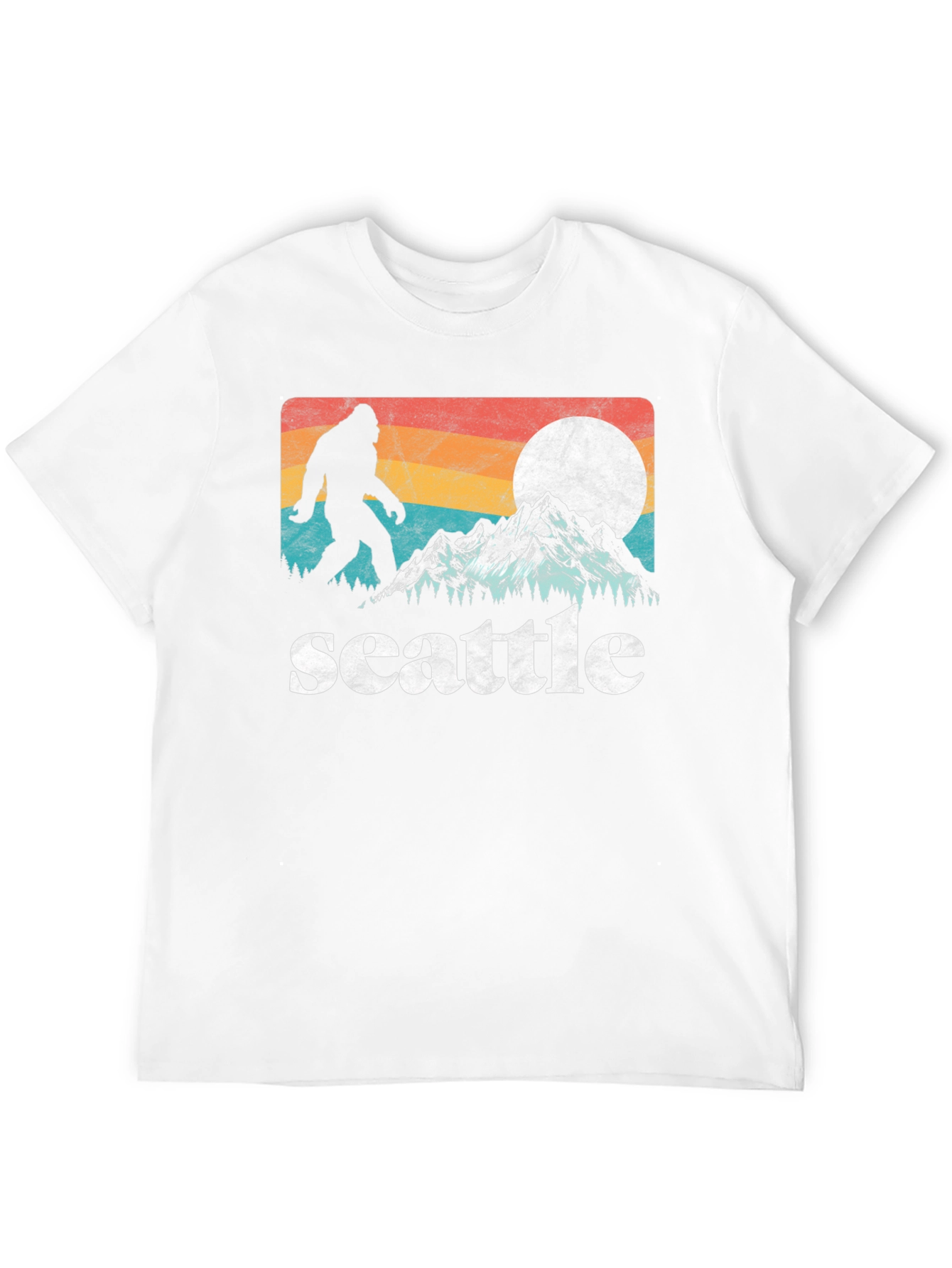 Seattle Bigfoot T-Shirt - Pacific Northwest Adventure Tee