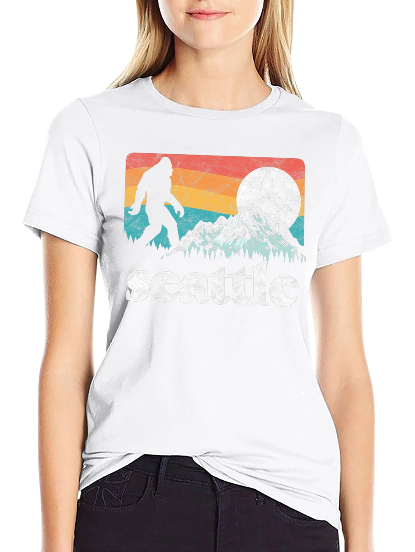 Seattle Bigfoot T-Shirt - Pacific Northwest Adventure Tee