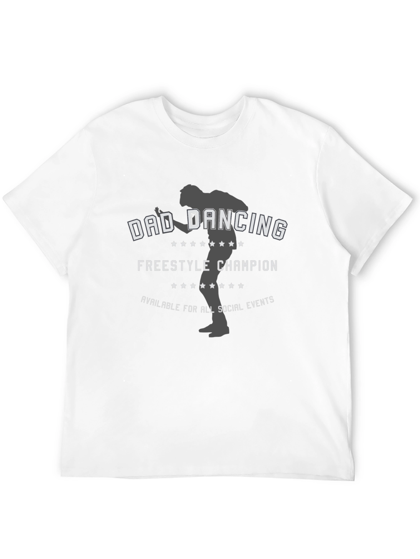 Dad Dancing Champion T-Shirt - Freestyle Fun!