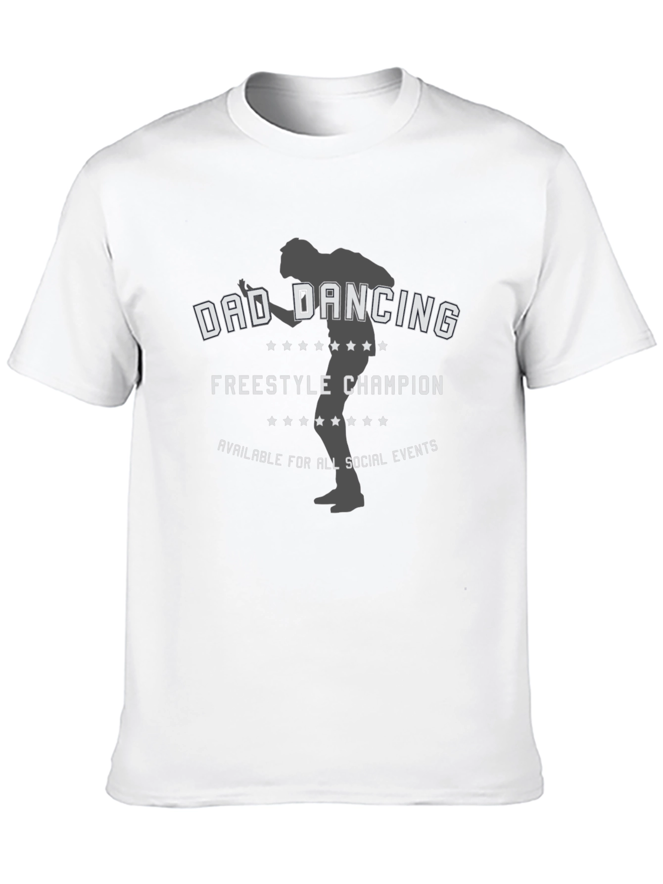 Dad Dancing Champion T-Shirt - Freestyle Fun!