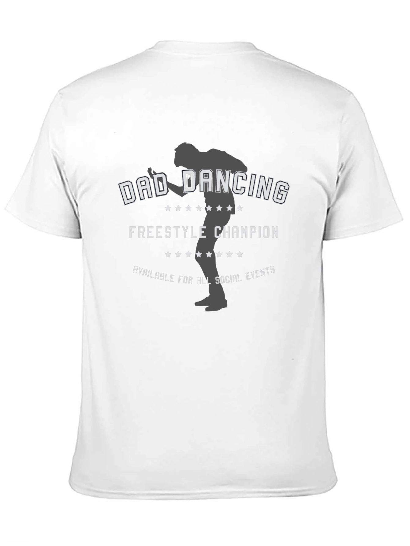 Dad Dancing Champion T-Shirt - Freestyle Fun!