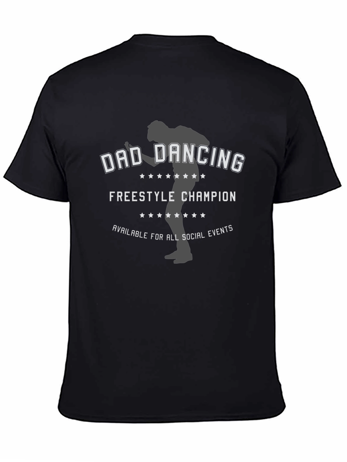 Dad Dancing Champion T-Shirt - Freestyle Fun!