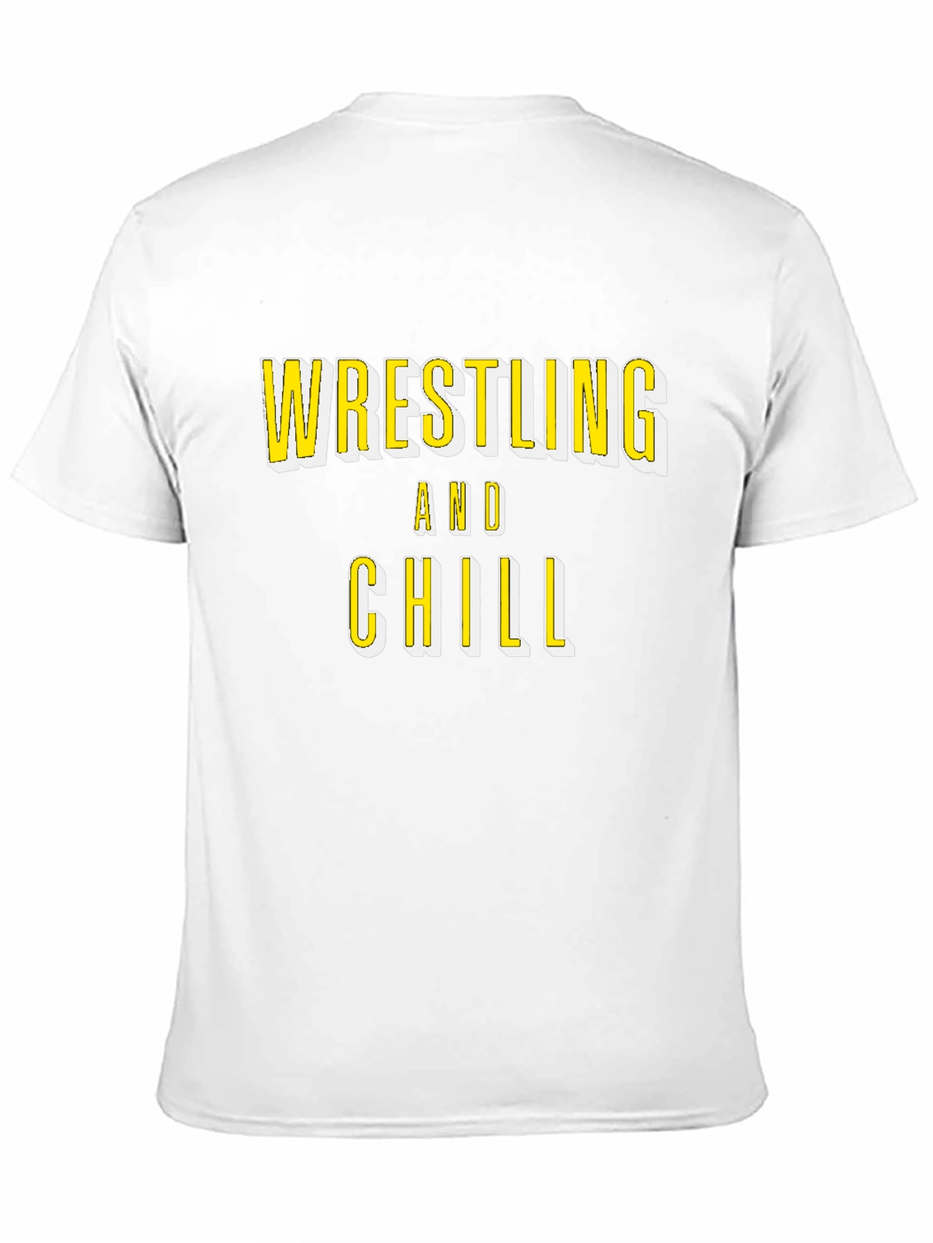 Wrestling and Chill Graphic T-Shirt