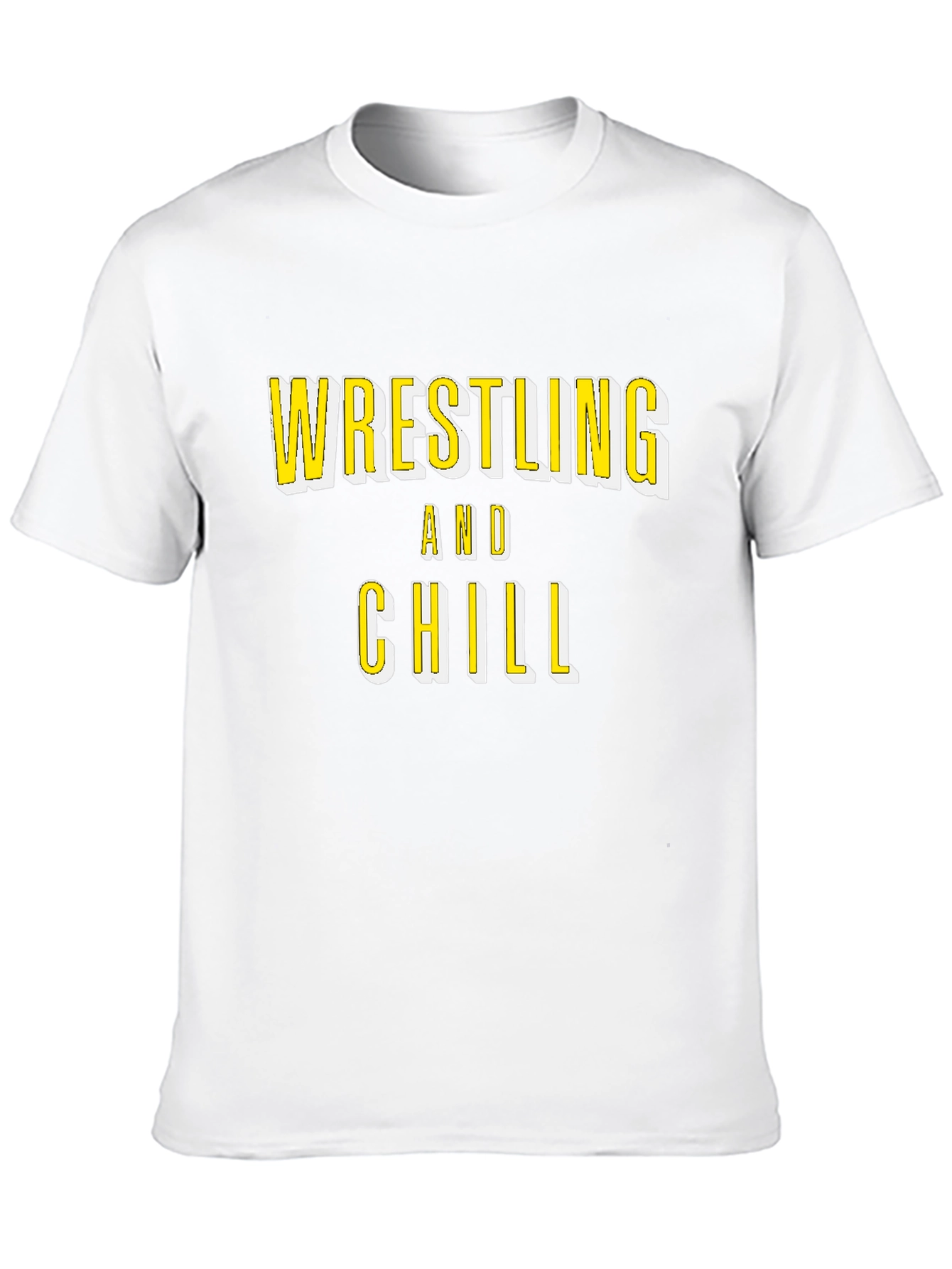 Wrestling and Chill Graphic T-Shirt