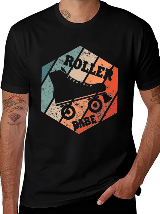 Retro Roller Babe T-Shirt