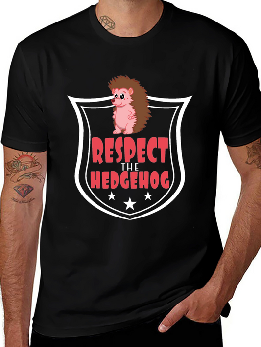 Respect the Hedgehog Graphic Tee
