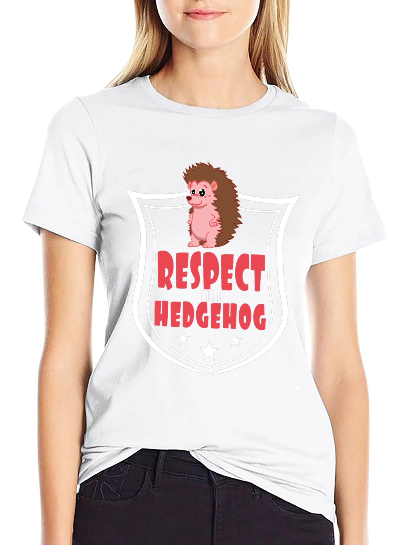 Respect the Hedgehog Graphic Tee