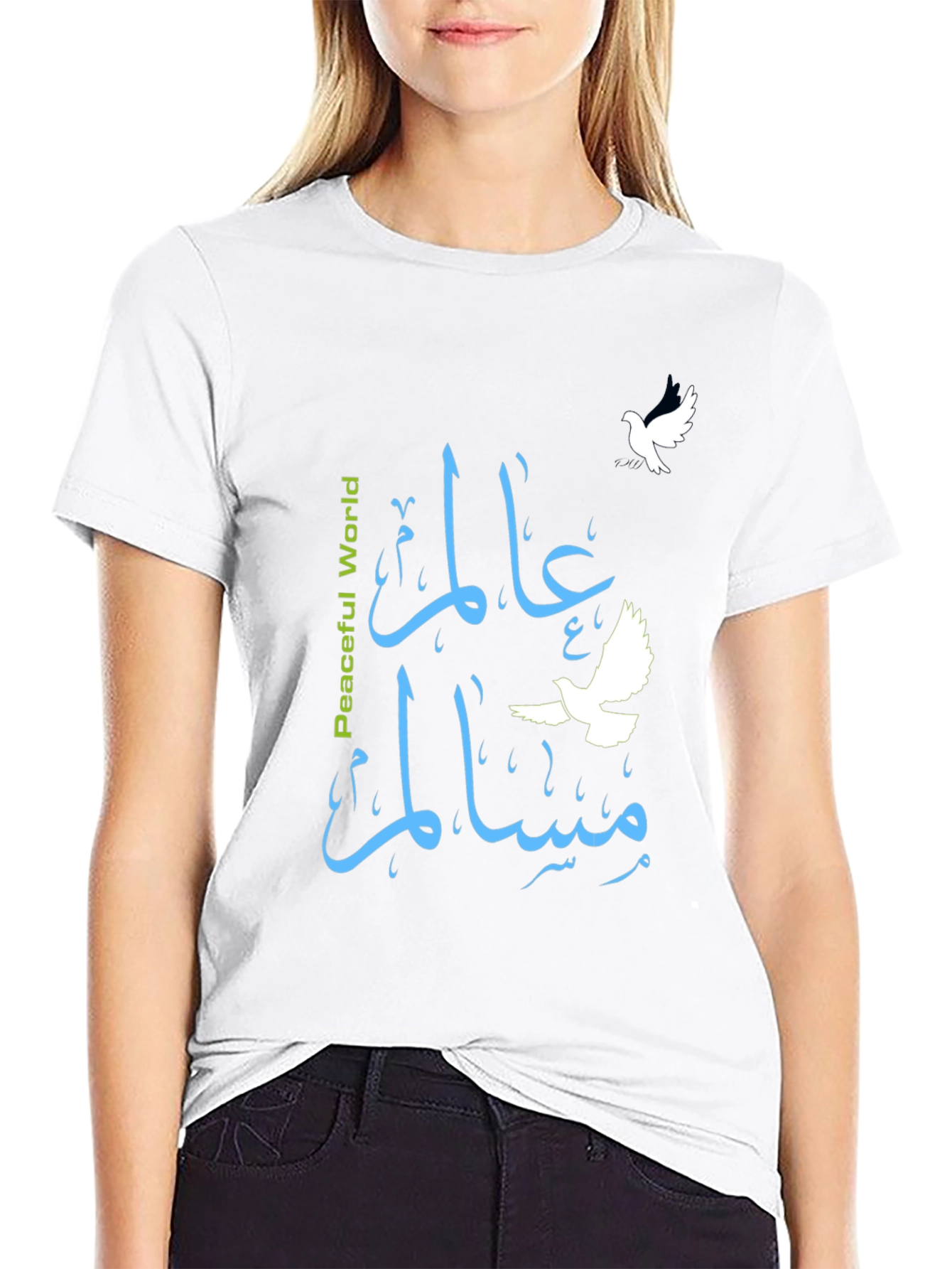 Peaceful World Graphic T-Shirt