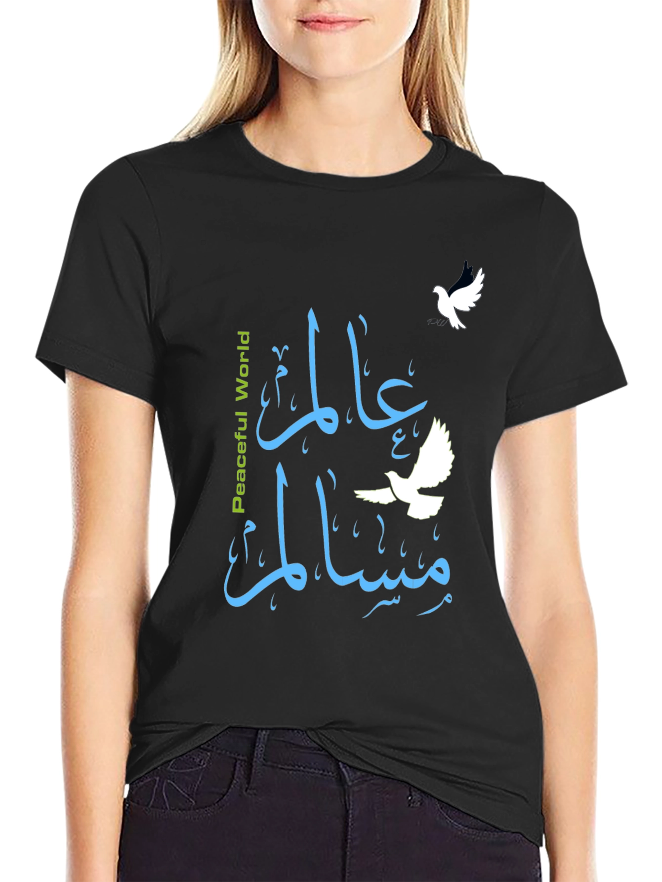 Peaceful World Graphic T-Shirt
