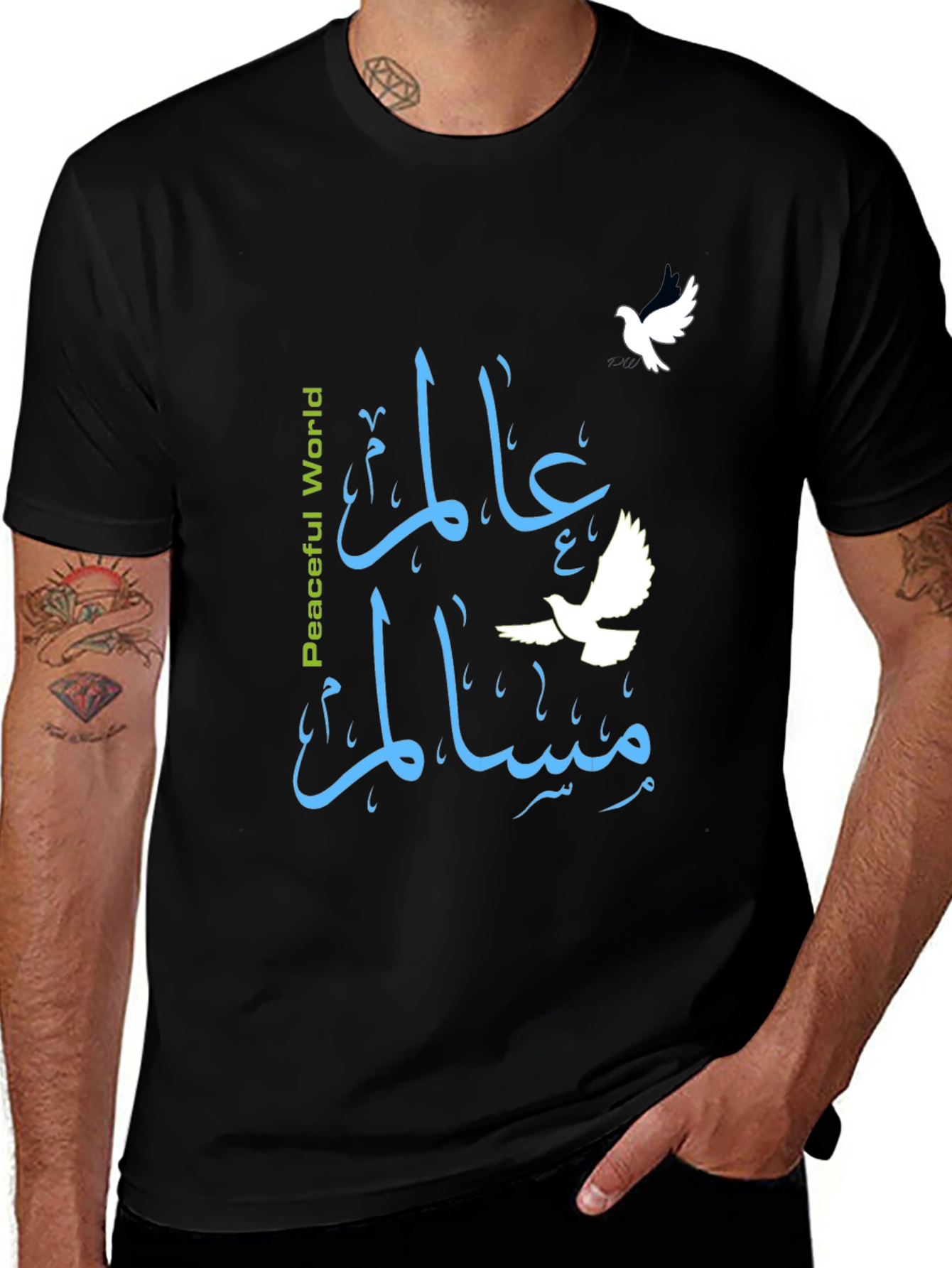 Peaceful World Graphic T-Shirt