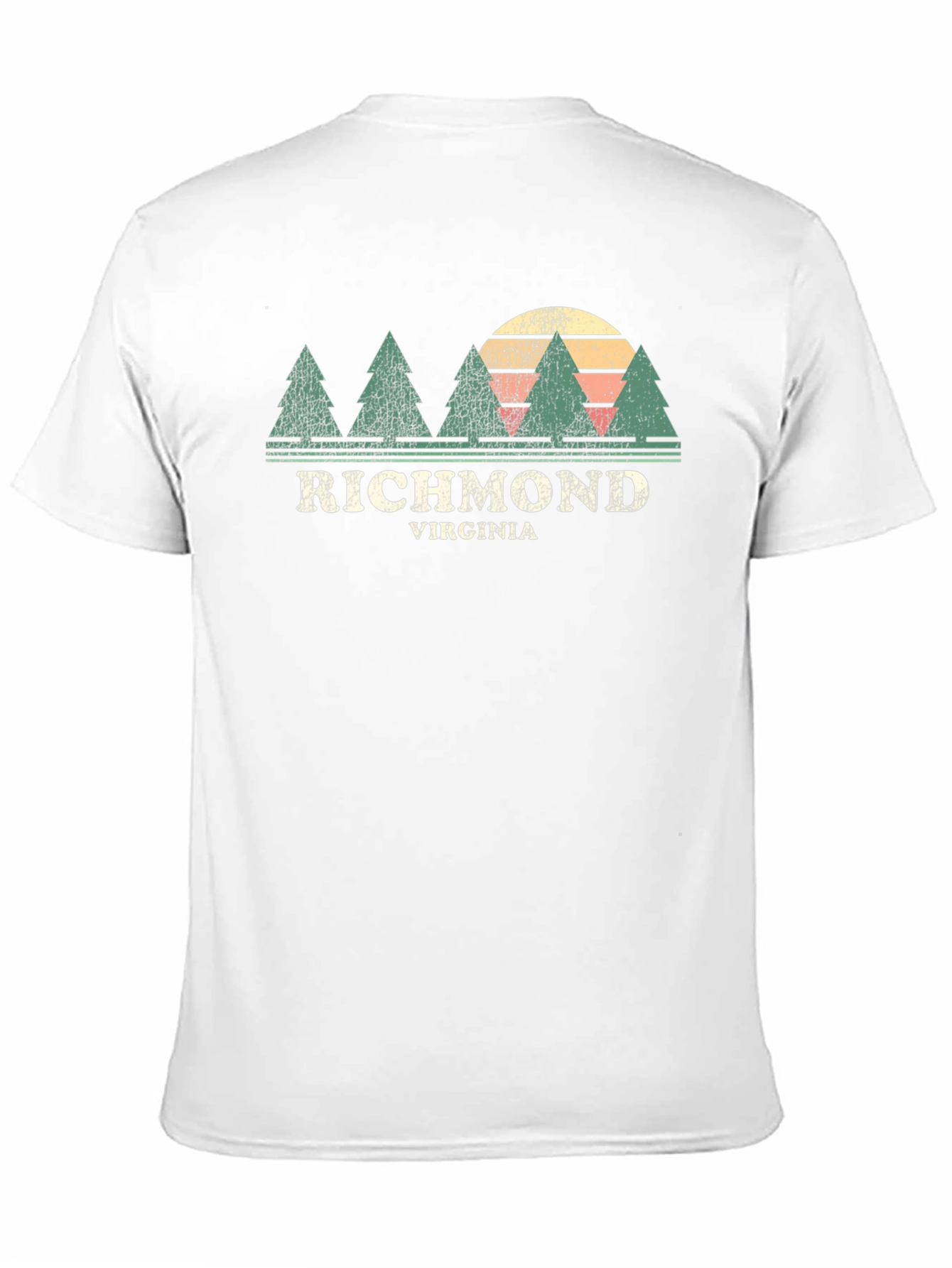 Richmond Virginia Forest T-Shirt - Nature Inspired Tee