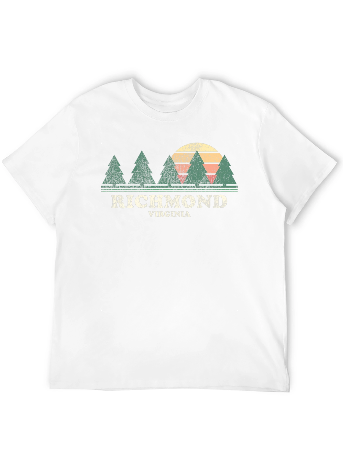 Richmond Virginia Forest T-Shirt - Nature Inspired Tee