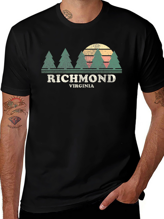 Richmond Virginia Forest T-Shirt - Nature Inspired Tee