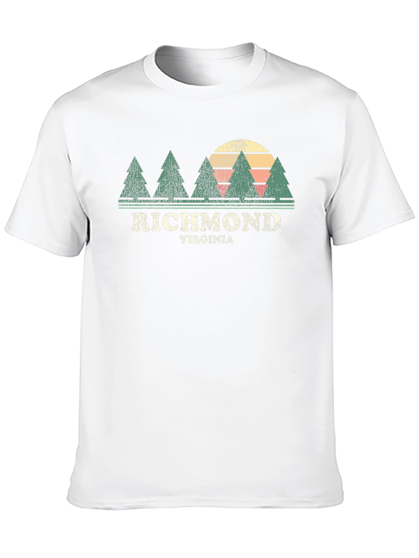 Richmond Virginia Forest T-Shirt - Nature Inspired Tee