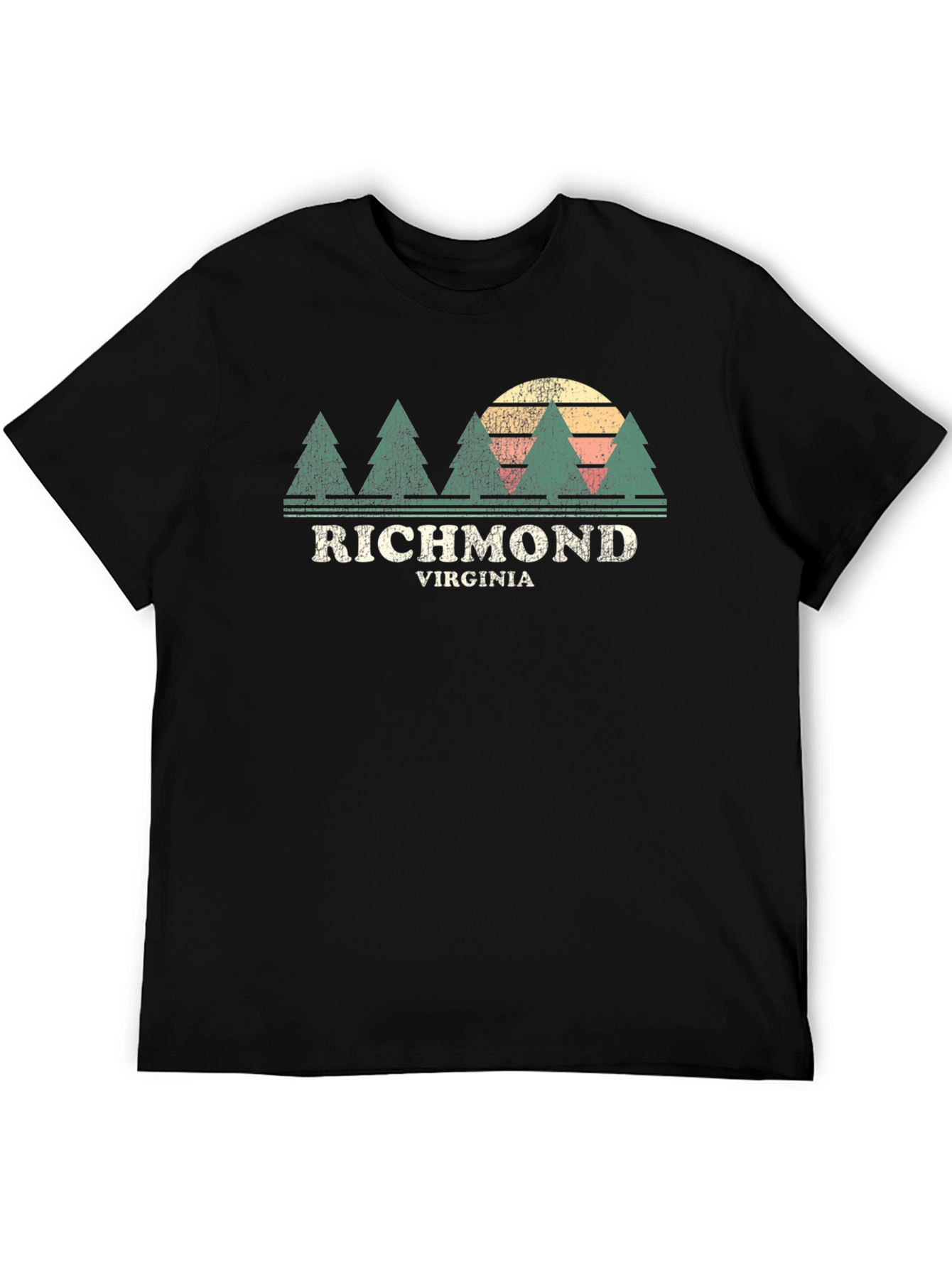 Richmond Virginia Forest T-Shirt - Nature Inspired Tee