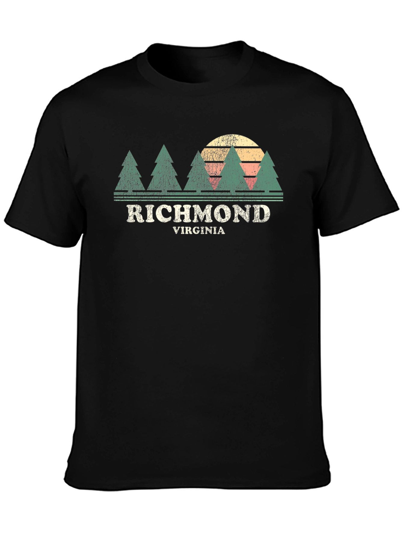 Richmond Virginia Forest T-Shirt - Nature Inspired Tee