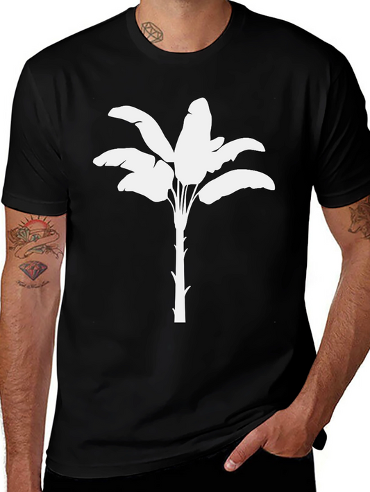 Banana Tree Graphic Tee - Tropical Vibes
