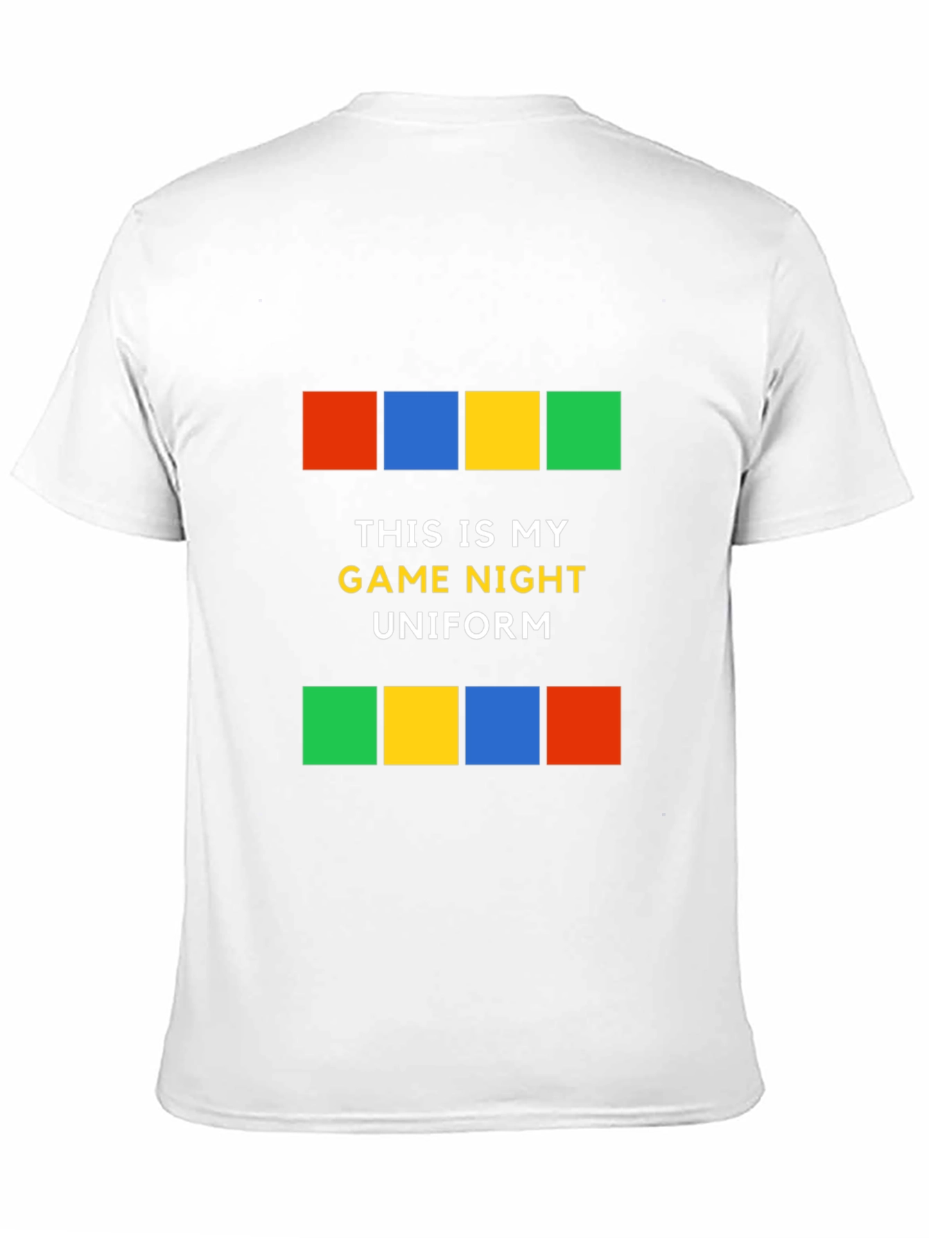 Game Night Uniform Graphic Tee - Black