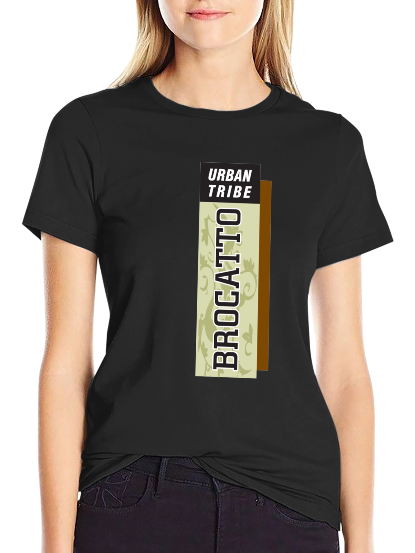 Urban Tribe Brocatto Graphic Tee - Modern Casual Style