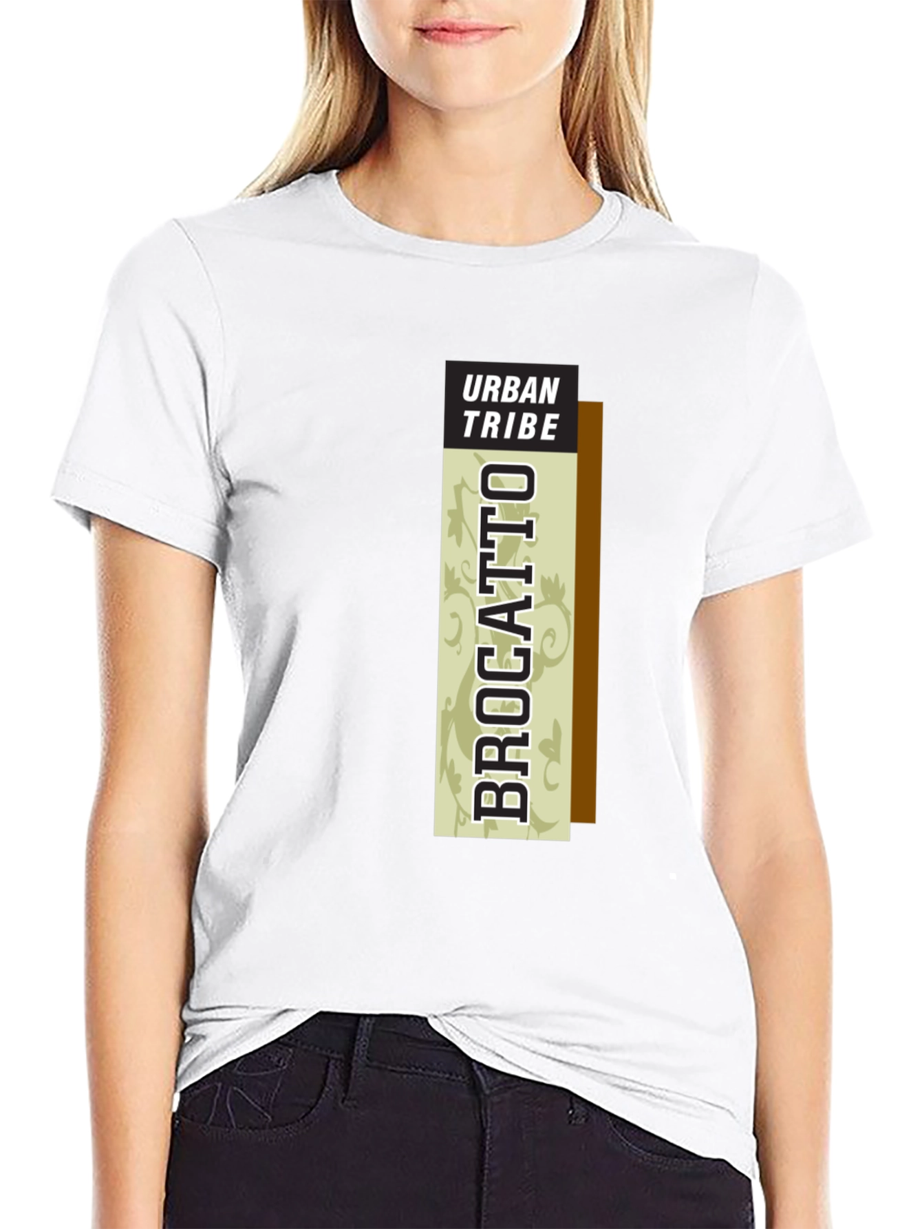 Urban Tribe Brocatto Graphic Tee - Modern Casual Style