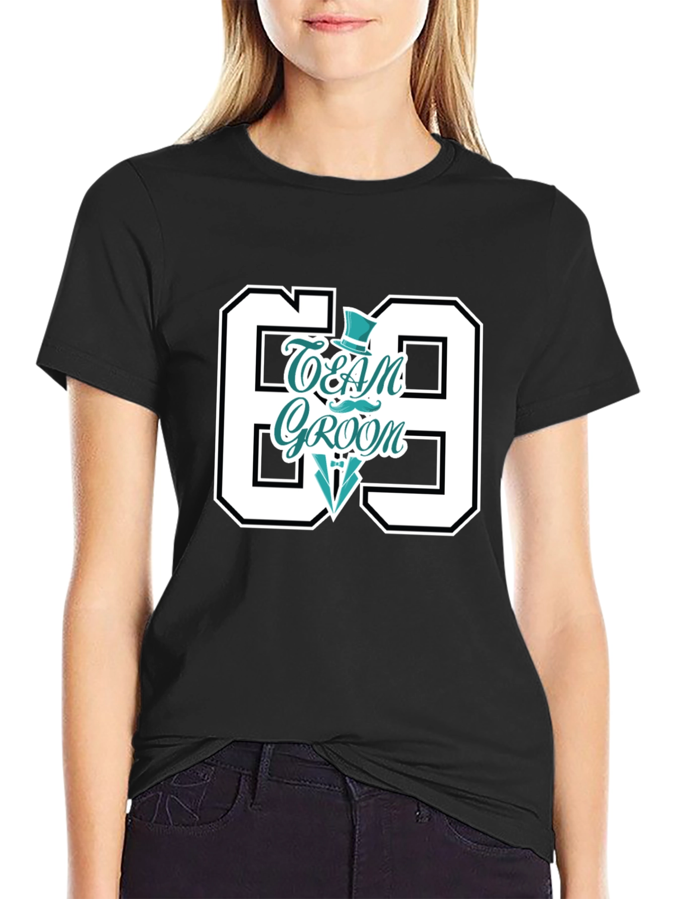 Team Groom 69 T-Shirt: Party & Wedding Tee